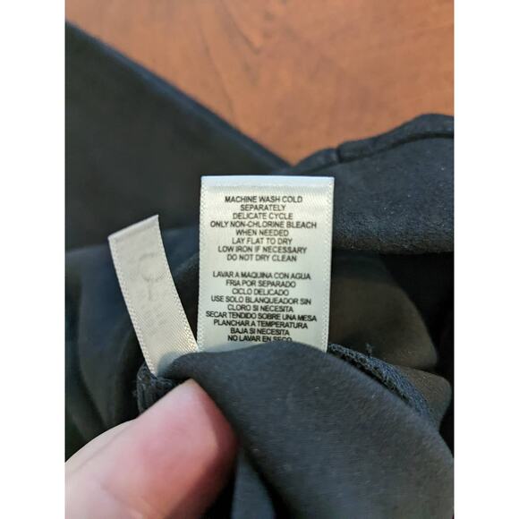 Andrew Marc Faux Suede Dress Pants S Super Soft Stretch Mid Rise Slim Fit‎ Work - Picture 6 of 14